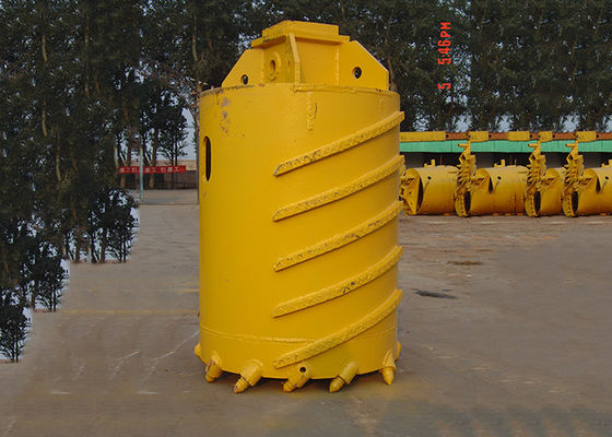 Желтый каркас стержня высоты 1200mm зубов цвета 6pcs сверля